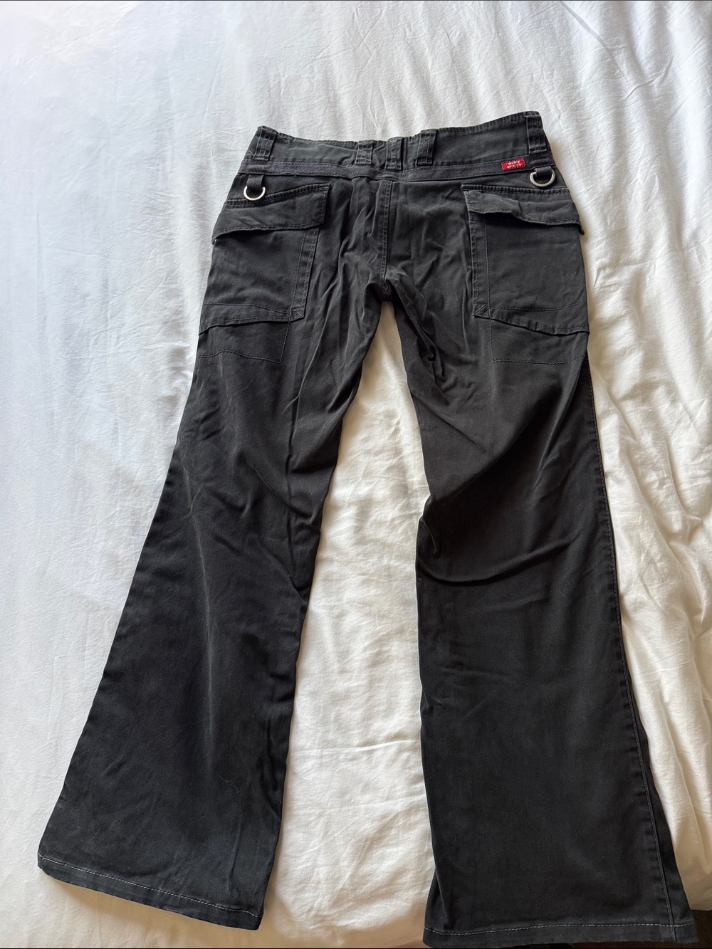 Vintage Miss Sixty Black Low-Rise Flare Pants - Picture 6 of 9